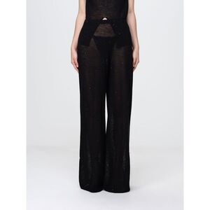 Liviana Conti Women Gary Linen Blend Palazzo Trousers Liviana Conti